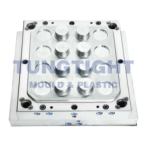 Plastic sauce cup box mould