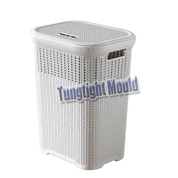 plastic lundry basket mold