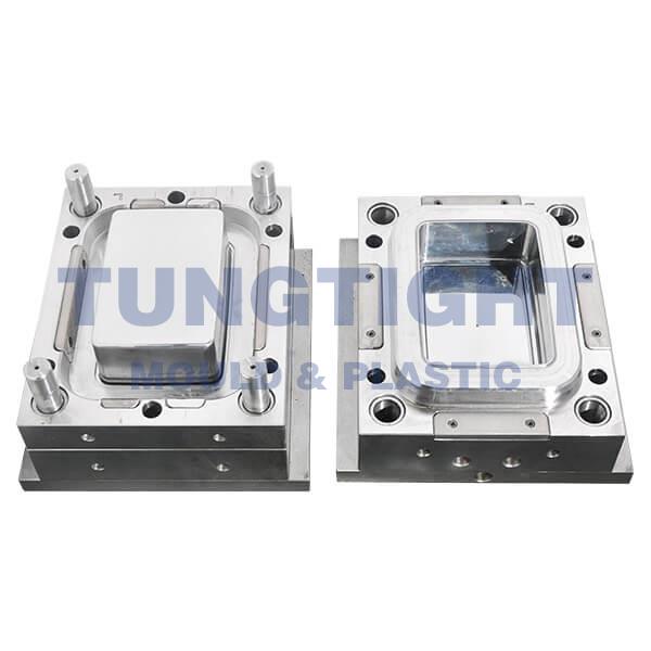 Plastic rectangle container mould