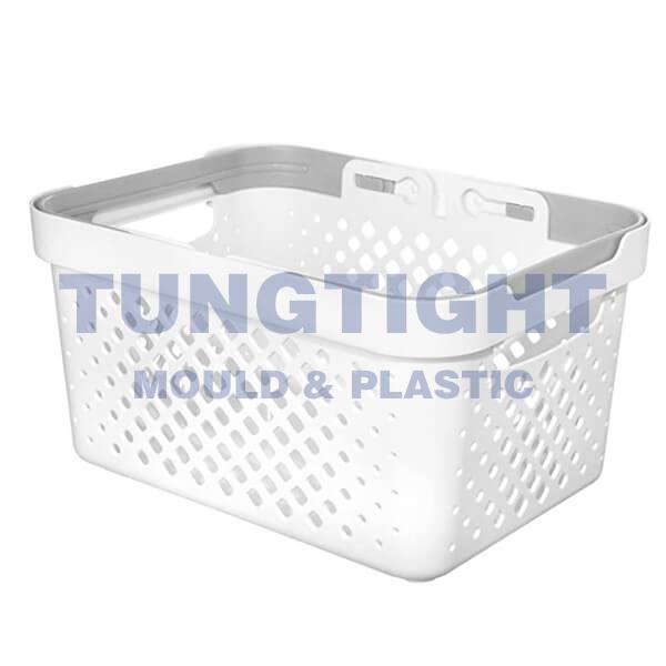 Thickened portable container mould