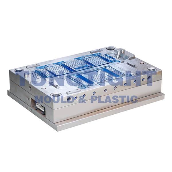 china plastic folded box mould