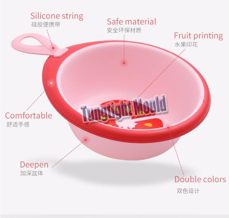 plastic baby washbasin mould