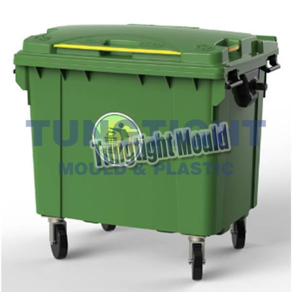 plastic outdoor dustbin mould