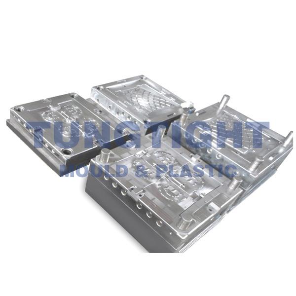 Platic folding basket mould