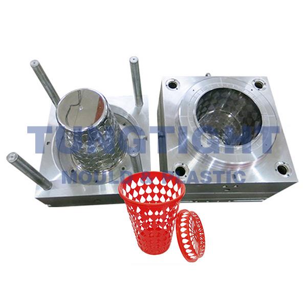 china plastic round laundry basket mould