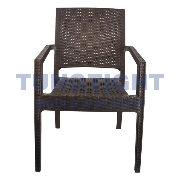 china plastic rattan armchair mould