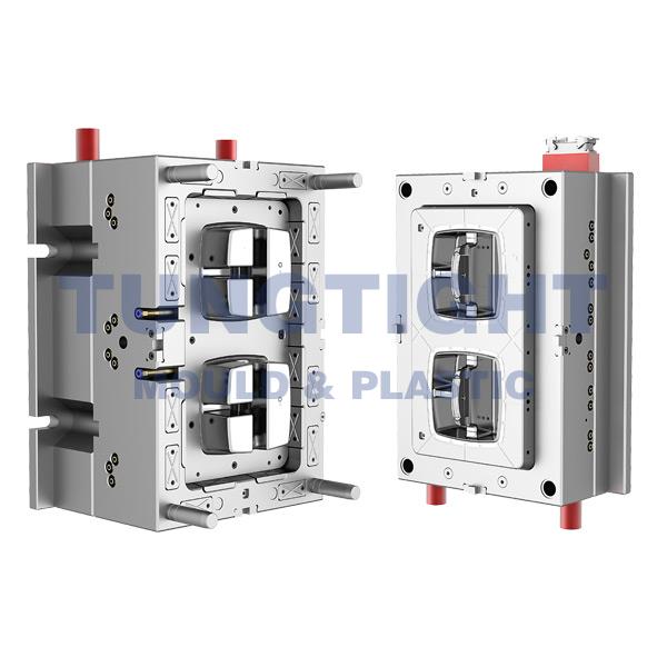 multi-grid plastic storage box mould