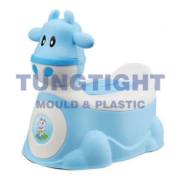 child toilet mould with armrest