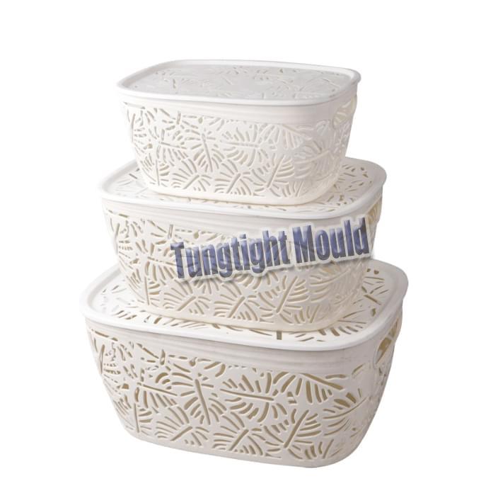 China pLastic fruit basket mould