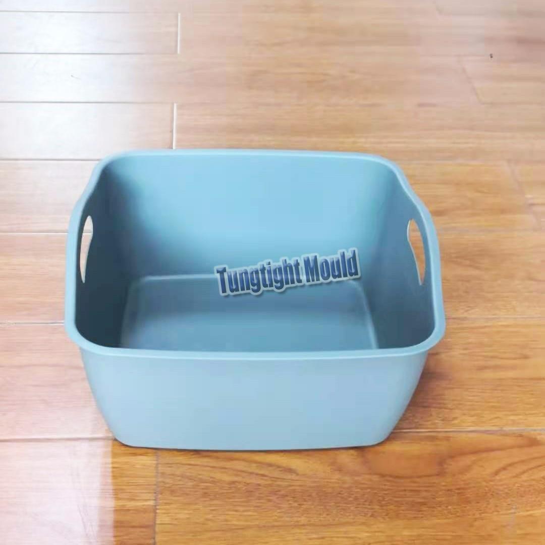 Plastic large fruit draining  basket mould 